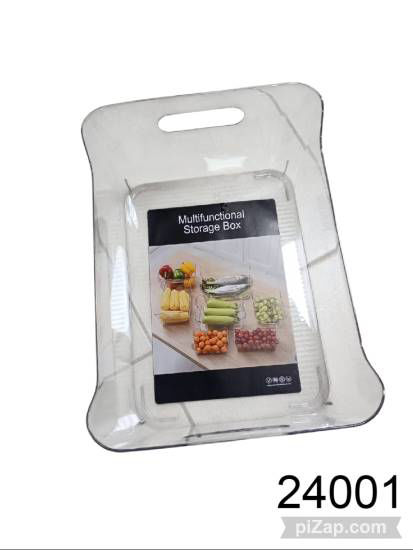 Imagen de CONTENEDOR ACRILICO CON ASAS 34X25X15CM 3.26